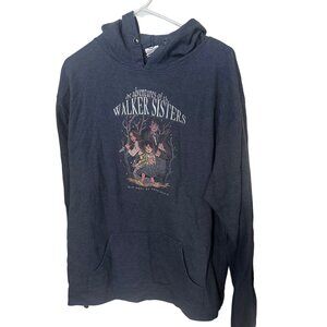 Delta Fleece Walker Sisters gray hooded sweatshirt size 2XL